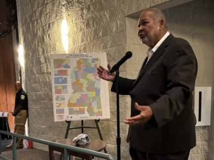 Redistricting hearing turns tense in US Rep. Bennie Thompson’s backyard